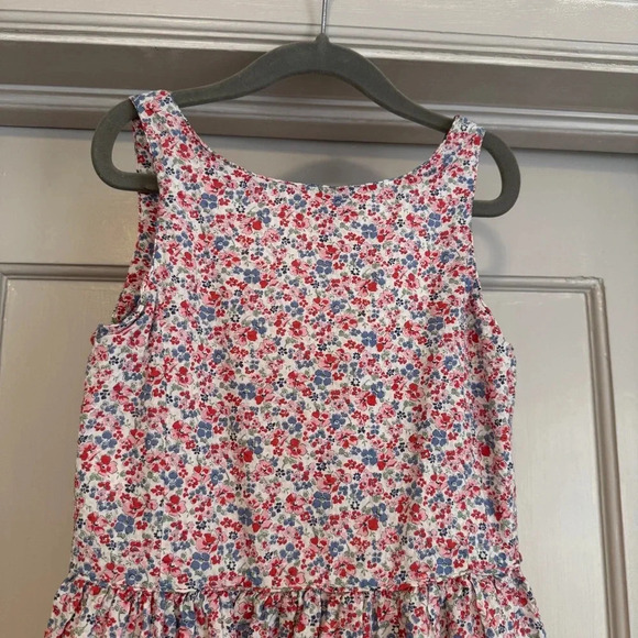Girl’s Polo Ralph Lauren floral cotton seersucker dress 6x - Picture 4 of 7